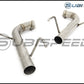 SUBISPEED AXLE BACK / MUFFLER DELETE EXHAUST SYSTEM 2015-2020 Subaru WRX & STI Titanium Tip