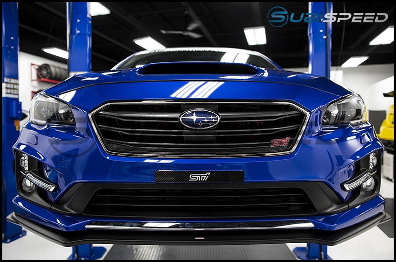 RSP White STI Logo License Plate Delete - 2015+ WRX 2015+ STI