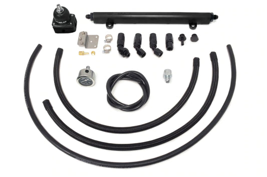 STM -6AN Fuel Feed & Return Kit with Rail for Evo 8/9