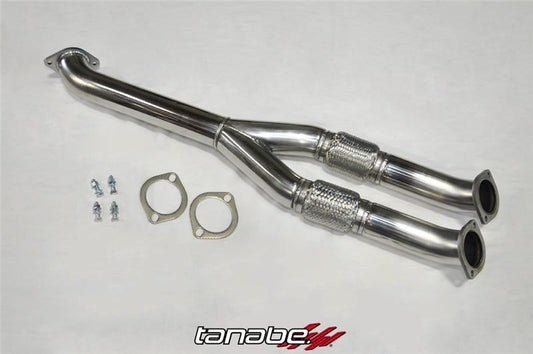 Tanabe Y-Pipe 09-14 Nissan GTR 80mm Mid Pipe
