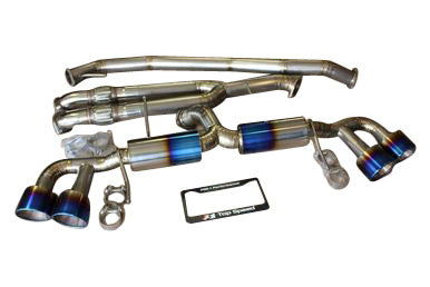 R35 GTR TOP SPEED PRO-1 100% Full Titanium Y-Pipe Back Exhaust System 127mm Tips