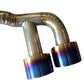 R35 GTR TOP SPEED PRO-1 100% Full Titanium Y-Pipe Back Exhaust System 127mm Tips