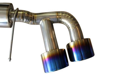 R35 GTR TOP SPEED PRO-1 100% Full Titanium Y-Pipe Back Exhaust System 127mm Tips