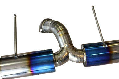 R35 GTR TOP SPEED PRO-1 100% Full Titanium Y-Pipe Back Exhaust System 127mm Tips