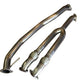 R35 GTR TOP SPEED PRO-1 100% Full Titanium Y-Pipe Back Exhaust System 127mm Tips