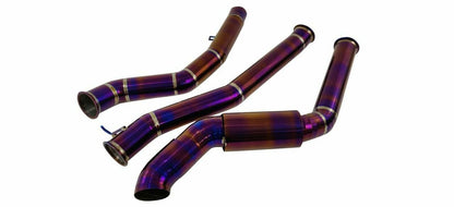 A90 Supra 3.0 20-22 TOP SPEED PRO-1 3.5" Titanium Exhaust System - Graveyard Performance