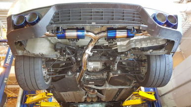 GTR R35 09-19 Top Speed Pro-1 STREET SPEC T304 Performance Exhaust System - Graveyard Performance