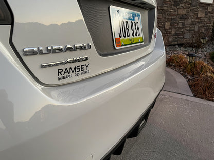 StickerFab Clear Rock Guard Rear Bumper Protector - 15+ WRX / STI